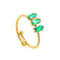 party-multigem-chain-gold-wholesale-Green