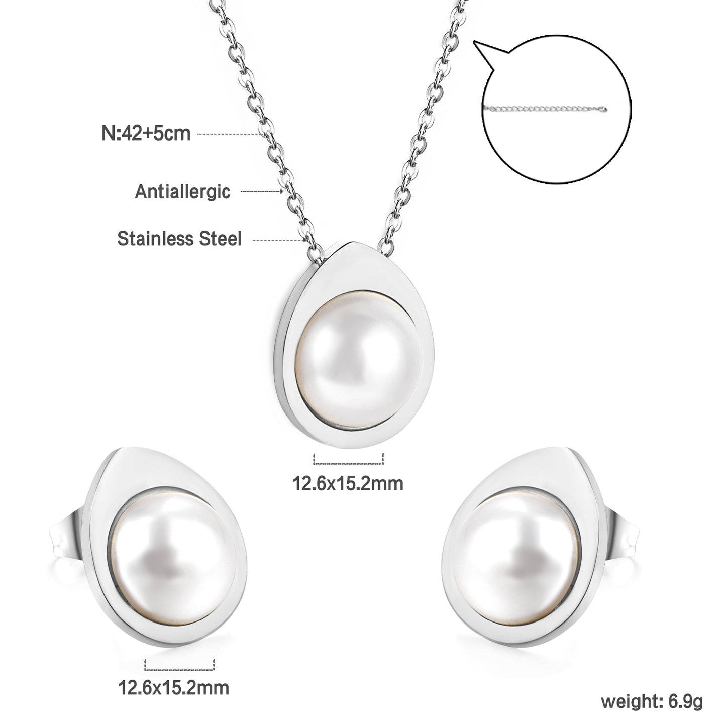 pearl ellipse measurement-steel