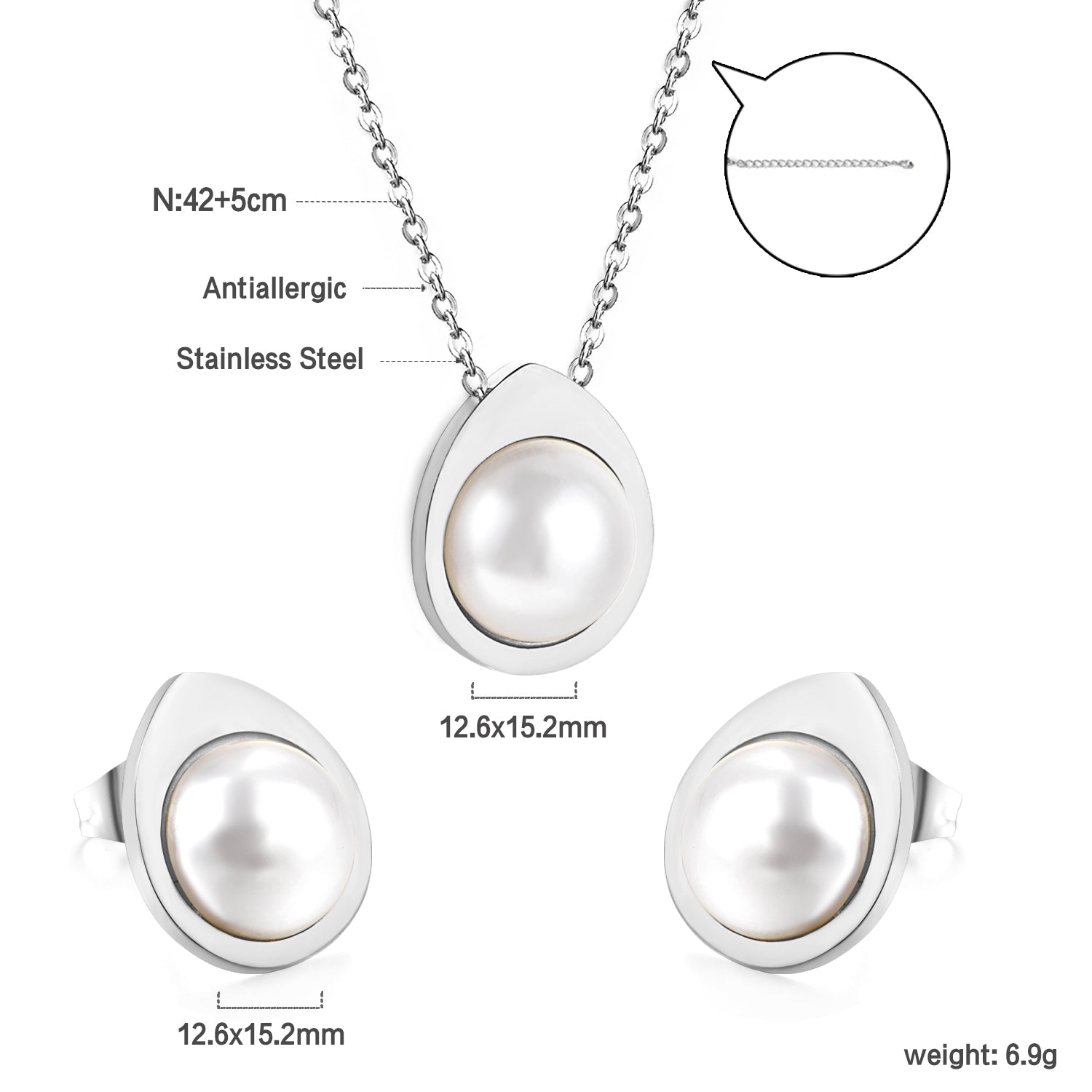pearl ellipse measurement-steel