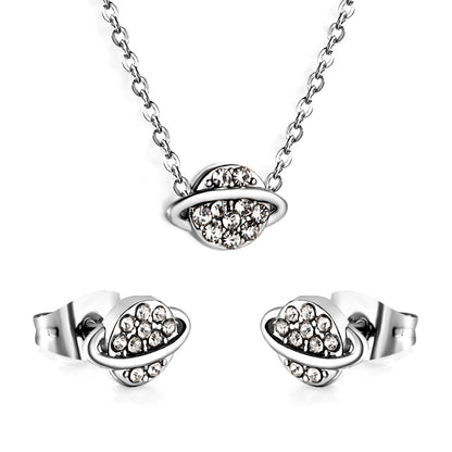 planet cz celestial jewelry-steel