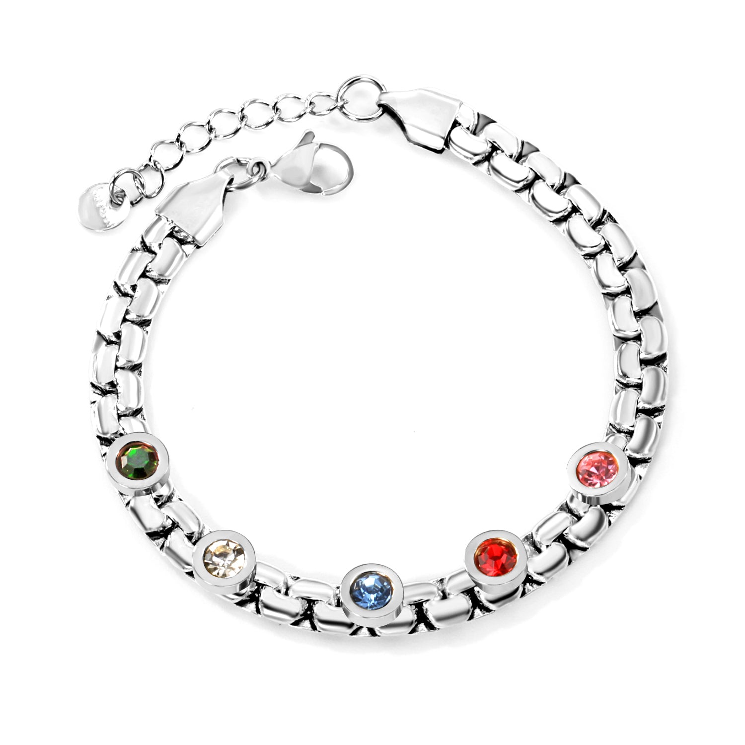 prismatic-gemstone-curb-bracelet-luxe-silver