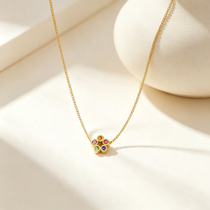 Factory Direct 18K Gold Plated Vibrant Crystal Plum Blossom Jewelry