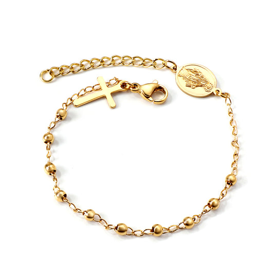 religious-bead-chain-bracelet-18kgold