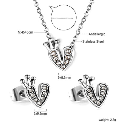 royal heart measurement-steel