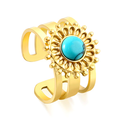 sapphire-flower-ring-18kgold-wholesale