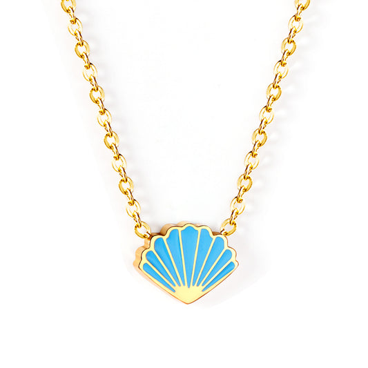 shell-enamel-necklace-18kgold-ocean-luxury
