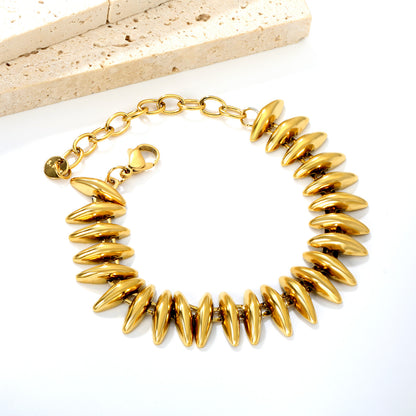 High Impact Marquise Leaf Links Crafted for Ocean Resort and Gala Looks