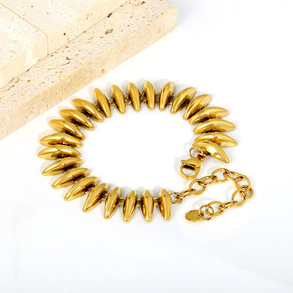 High Impact Marquise Leaf Links Crafted for Ocean Resort and Gala Looks