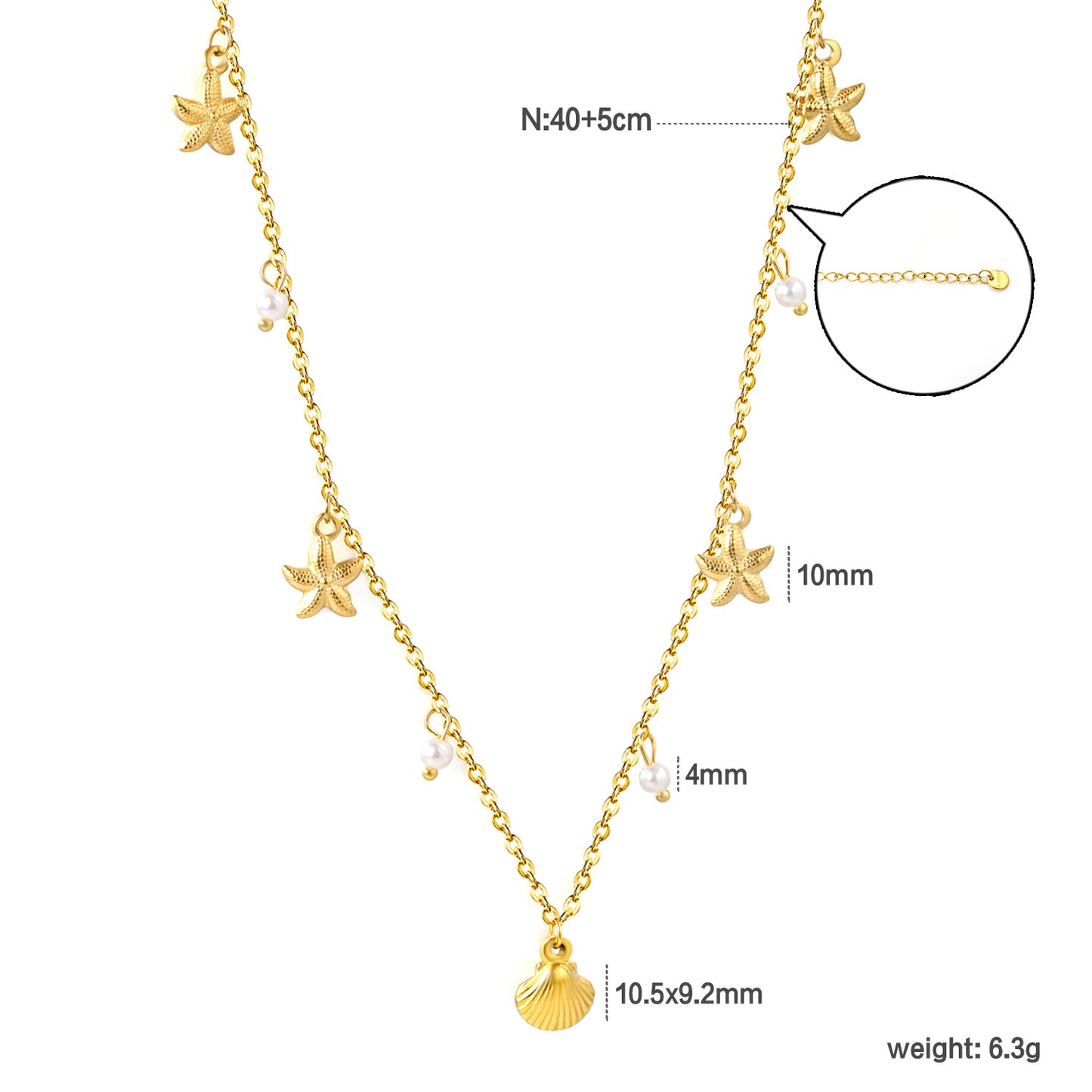 Wholesale Waterproof PVD Gold Butterfly Charm Dainty Necklace