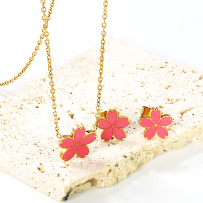 spring floral jewelry