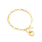 square-heart-chain-bracelet-design