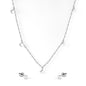 square pendant modern jewelry-steel