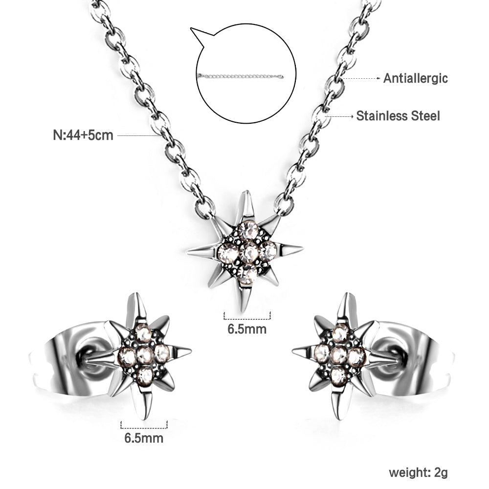 star spike measurement diagram-steel