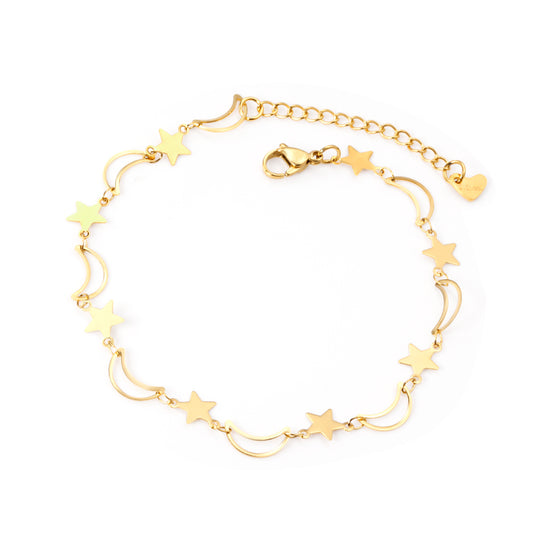 star wave anklet celestial
