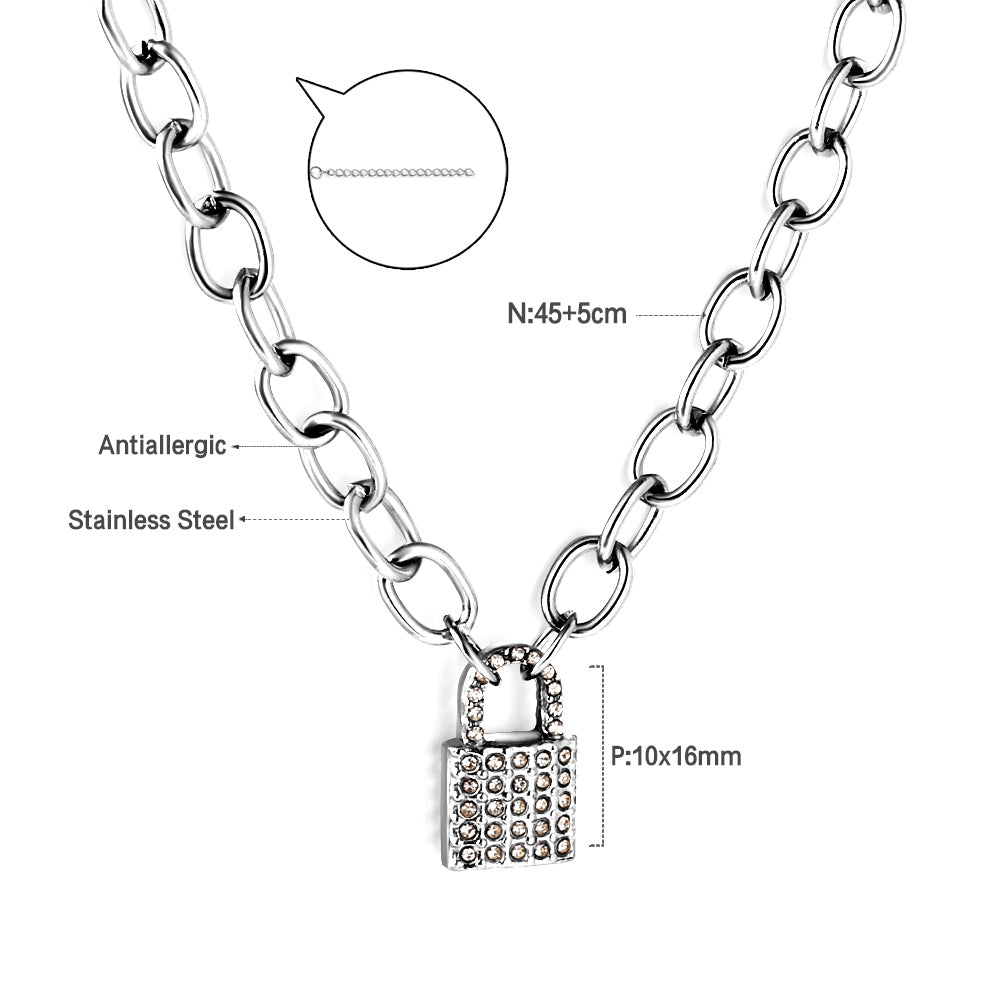 steampunk-charm-necklace-silver