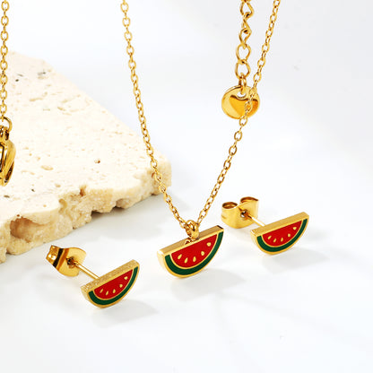 summer fruit jewelry style
