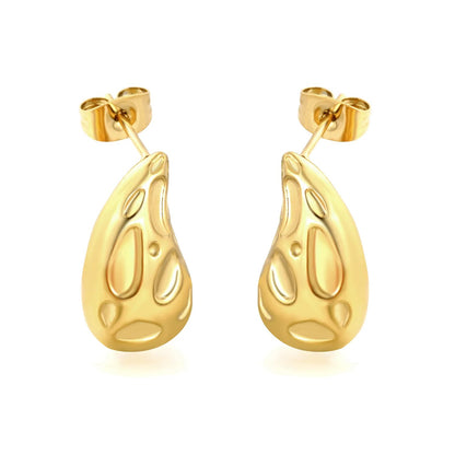 Scandinavian Minimalism: Non-Tarnish High-Contrast Crater Piercings