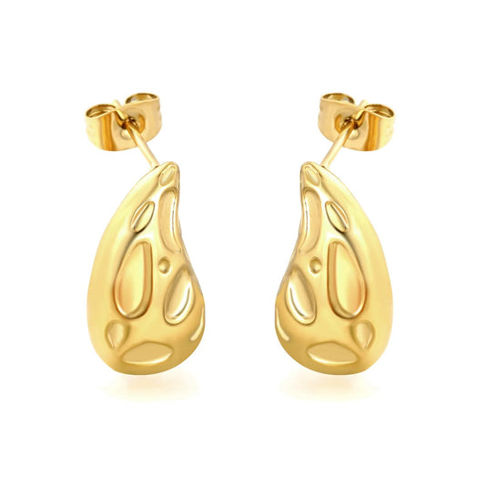 Scandinavian Minimalism: Non-Tarnish High-Contrast Crater Piercings