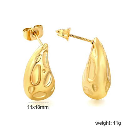 Scandinavian Minimalism: Non-Tarnish High-Contrast Crater Piercings