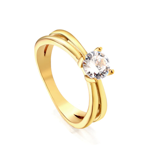 twin-diamond-ring-stainless-steel-wholesale