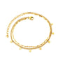 twin star chain anklet
