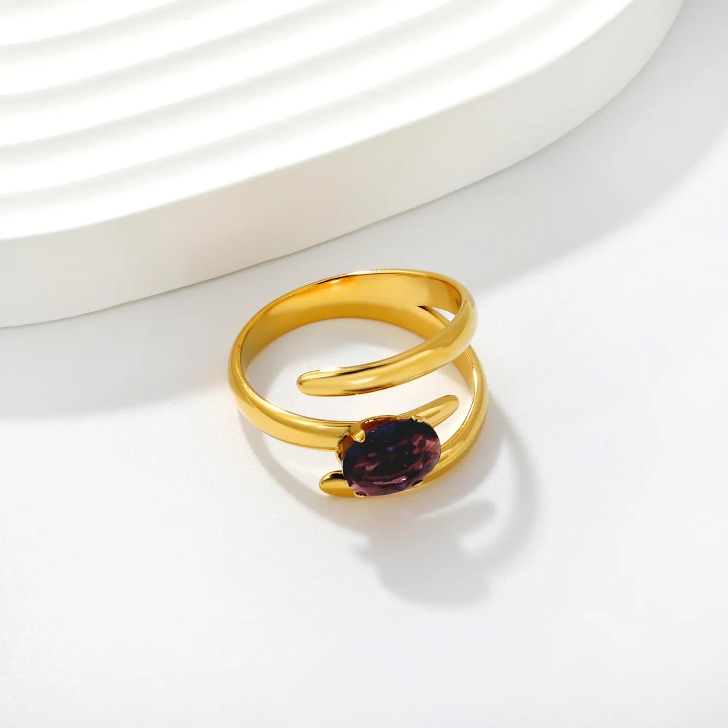 Add Romantic French Elegance to Evening Looks with Purple Amethyst Quartz