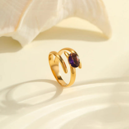 Add Romantic French Elegance to Evening Looks with Purple Amethyst Quartz