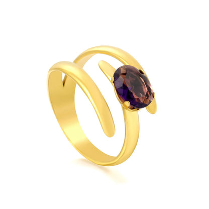 Add Romantic French Elegance to Evening Looks with Purple Amethyst Quartz