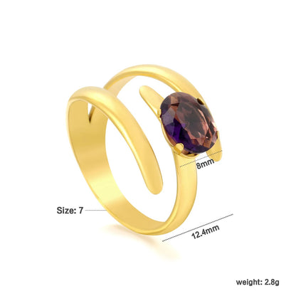 Add Romantic French Elegance to Evening Looks with Purple Amethyst Quartz
