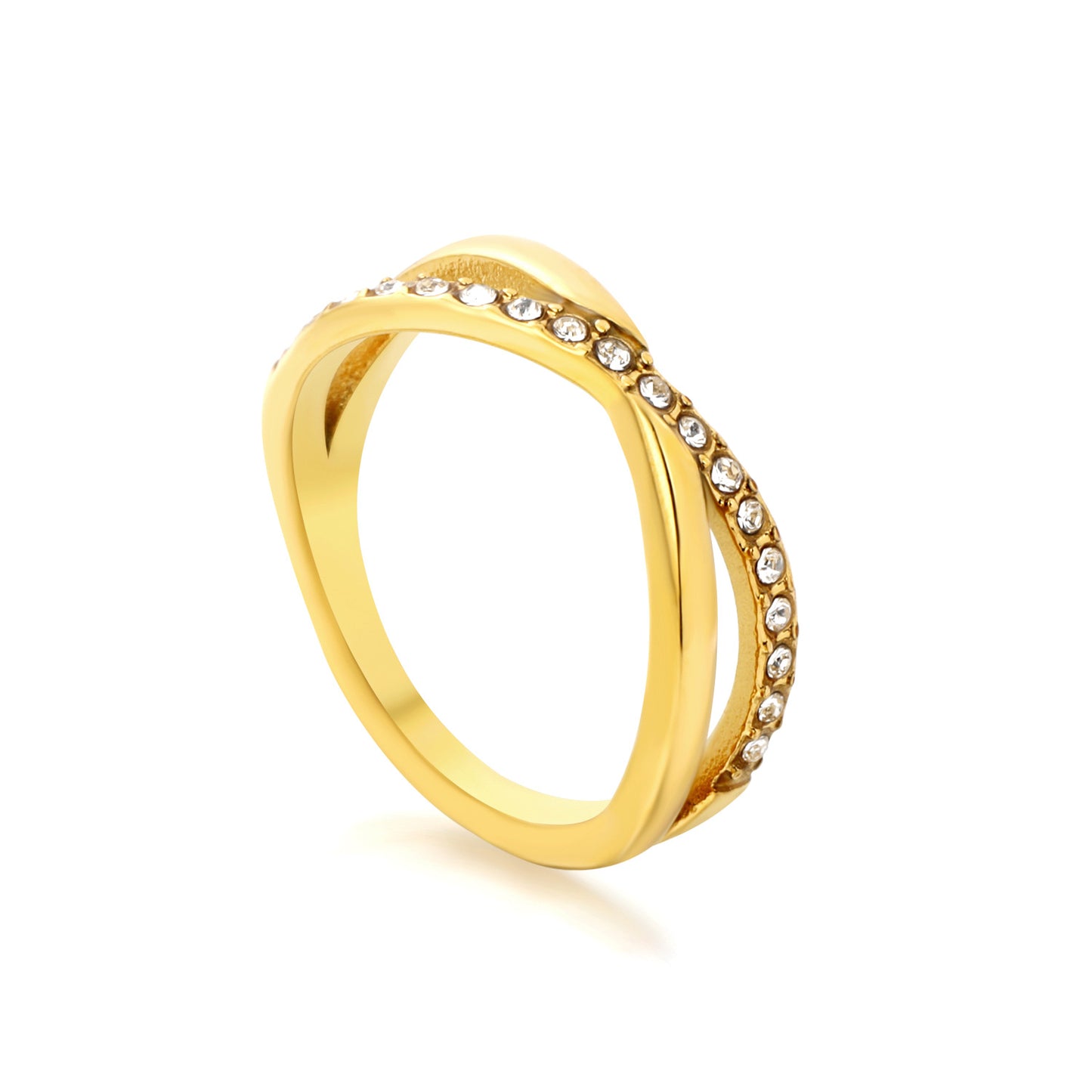 Minimalist Crossover Design Ideal for Daily Wear and Chic Stacking