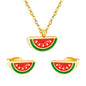 watermelon slice jewelry